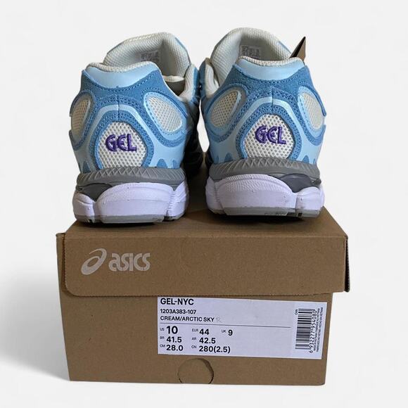 ASICS Gel-NYC Cream Arctic sky- size 10 M/ 11.5 W / 44 EUR - Picture 6 of 7